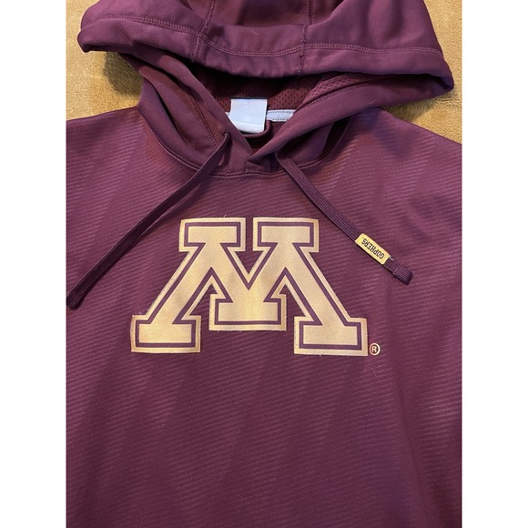 Minnesota Golden Gophers Nike Therma-FIT Hoodie Men's Xs Maroon - Picture 2 of 11